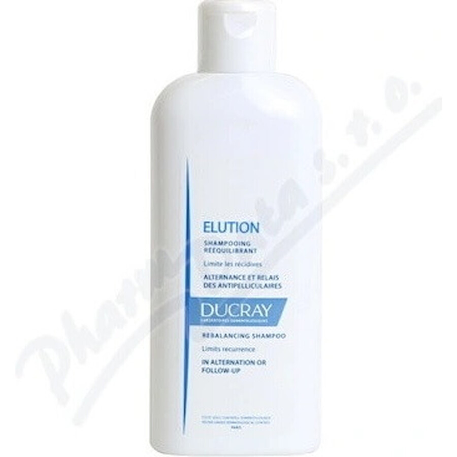 DUCRAY Elution Scalp Rebalancing Shampoo 1×200 ml, Shampoo zur Wiederherstellung des Gleichgewichts der Kopfhaut