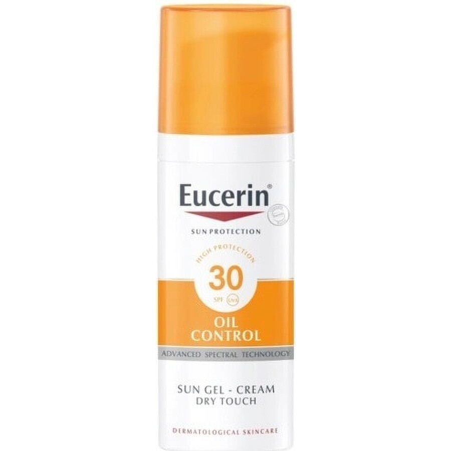 Eucerin SUN OIL CONTROL DRY TOUCH FPS 30 1×200 ml 1×200 ml gel-crema de protección solar