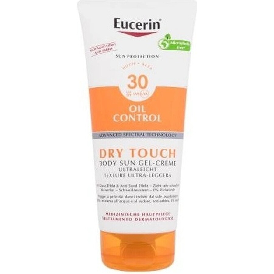 Eucerin SUN OIL CONTROL DRY TOUCH FPS 30 1×200 ml 1×200 ml gel-crema de protección solar