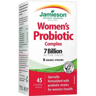 JAMIESON PROBIOTIC COMPLEX FOR WOMEN 1×45 cps, Mischung von Bakterienkulturen