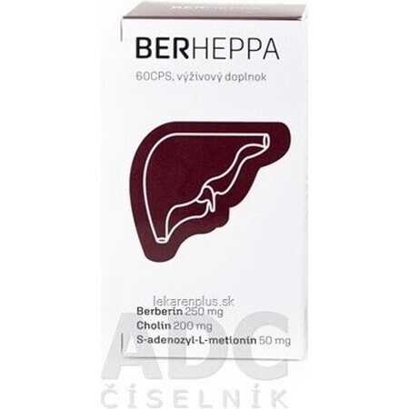 Berheppa 1×60 cps, complemento alimenticio