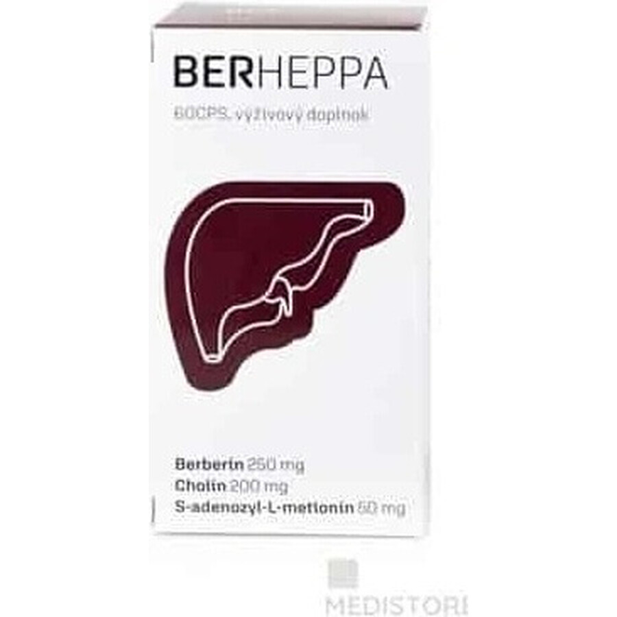 Berheppa 1×60 cps, complemento alimenticio