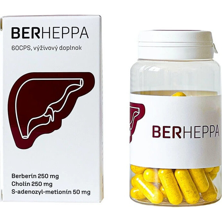 Berheppa 1×60 cps, complemento alimenticio