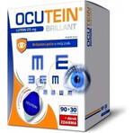 OCUTEIN BRILLANT Luteína 25 mg - DA VINCI Lote 1×1, complemento alimenticio 120 cps + regalo