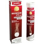 JutaVit Magnesio 275 mg + vitamina B6 comprimidos efervescentes sabor naranja y granada 1x16 unid.