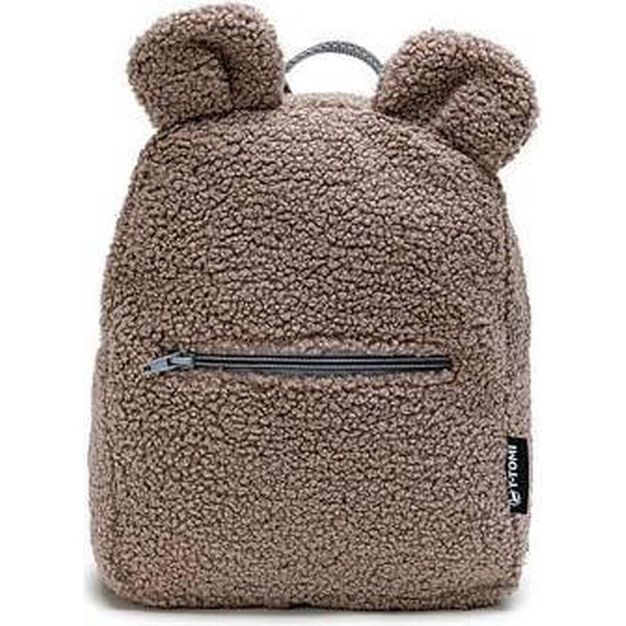 T-TOMI Mi primera bolsa TEDDY TEDDY Gris 1×1 piezas, mochila