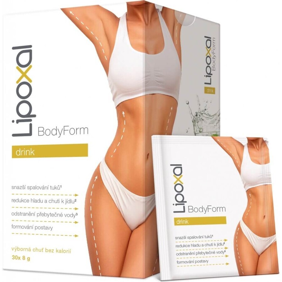 Lipoxal BodyForm Drink 30×8 g, Nahrungsergänzungsmittel