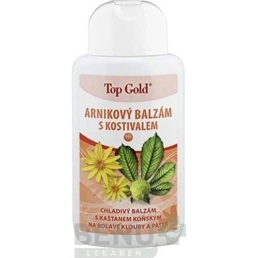 TOP GOLD Bálsamo de árnica con médula ósea 1×200 ml, bálsamo