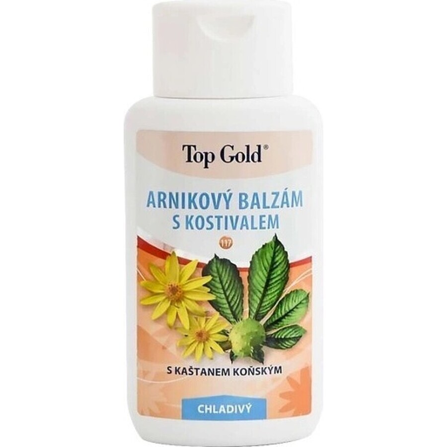 TOP GOLD Bálsamo de árnica con médula ósea 1×200 ml, bálsamo