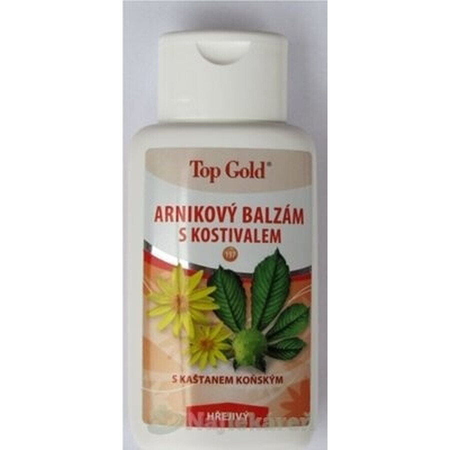 TOP GOLD Bálsamo de árnica con médula ósea 1×200 ml, bálsamo