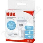 NUK moedermelkzakjes 1×25 stuks, melkzakjes