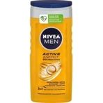 NIVEA Men Active Energy Duschgel 1×250 ml, spendet der Haut Feuchtigkeit
