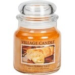 Village Candle Geurkaars in glas - Warm Buttered Bread, groot 1×1 st