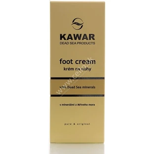 Kawar Totes Meer Mineral Fußcreme 150ml 1×150 ml 1×150 ml, Fußcreme