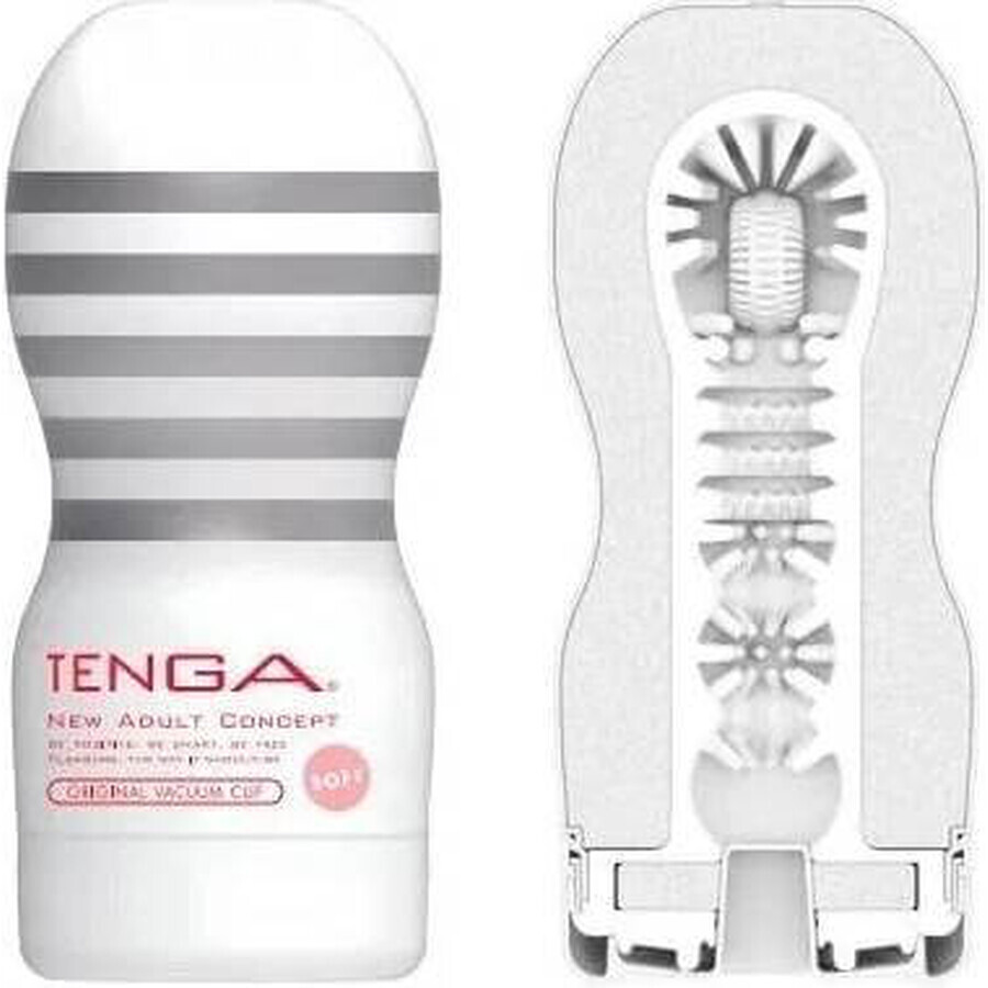 TENGA Original Vacuum Cup Gentle Masturbator 1×1 pc, intimate help