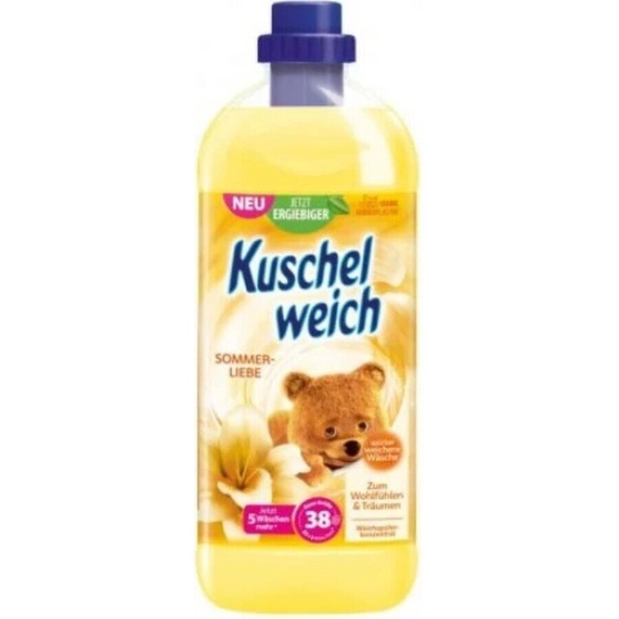 Kuschelweich Wäschepflegemittel - Moment of Happiness, 38 Wäschen 1×1 l