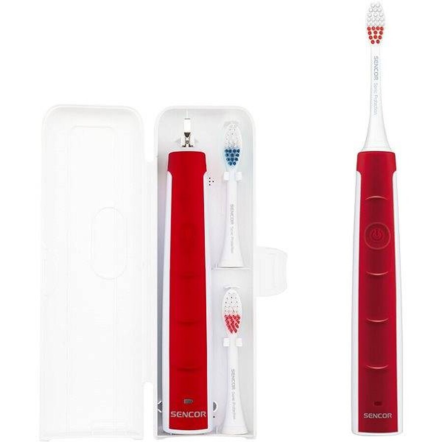 SENCOR SOC 1101RD Cepillo de dientes 1×1 ud, cepillo de dientes eléctrico