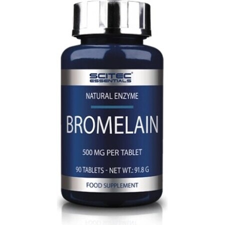 Scitec Nutrition Bromelina 1×90 tbl, complemento alimenticio