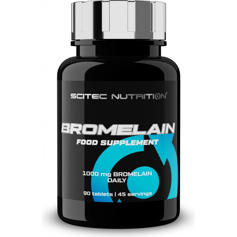 Scitec Nutrition Bromelina 1×90 tbl, complemento alimenticio