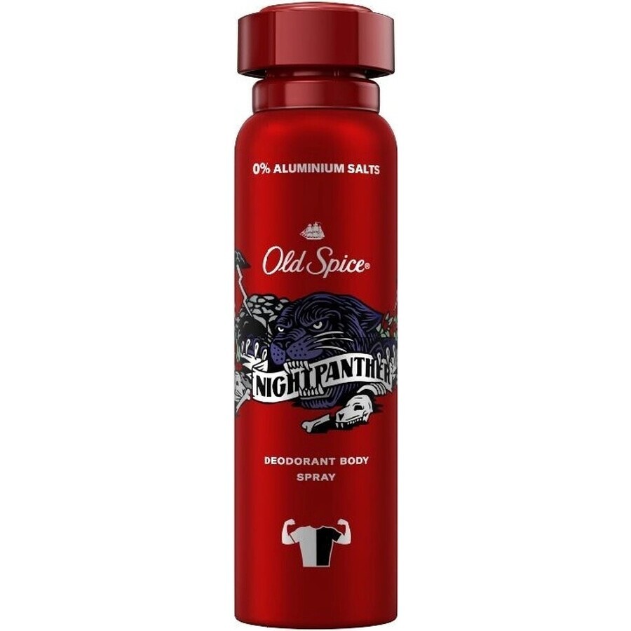 OLD SPICE SPRAY NIGHT PANTHER 1×150 ml, desodorante