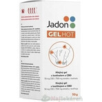 Jadon HOT GEL warming gel with CBD 1x50 g