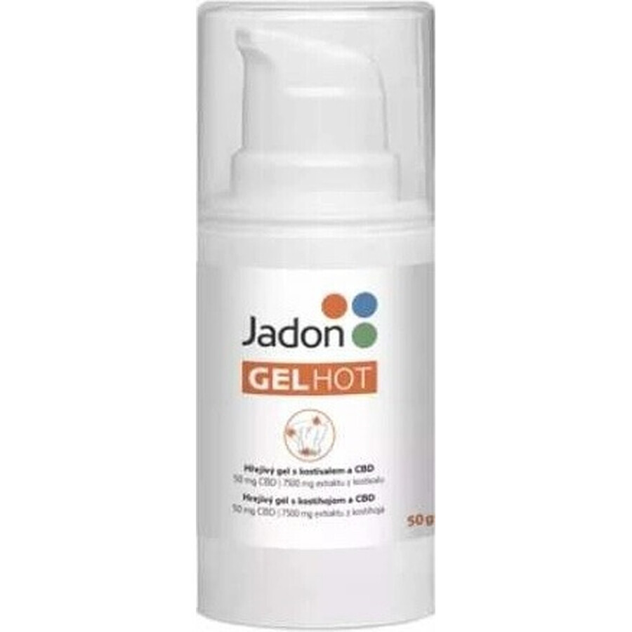 Jadon HOT GEL warming gel with CBD 1x50 g