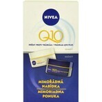 NIVEA Q10 POWER DUO Straffende Tages- und Nachtcreme 2×50 ml, Straffende Creme