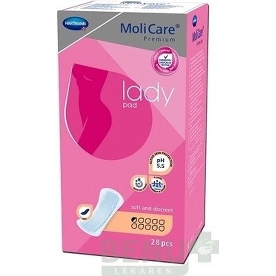 MoliCare Donna Premium 0,5 gocce 1×28 pezzi, assorbenti per incontinenza