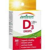 Jamieson Vitamina D3 1000 UI gotas 1000IUE 1×11,4ml