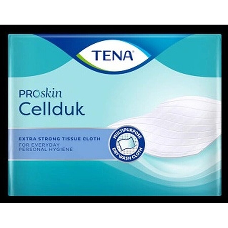 TENA Cellduk Wipes for incontinent people 1×200 pcs, 25×26 cm wipes