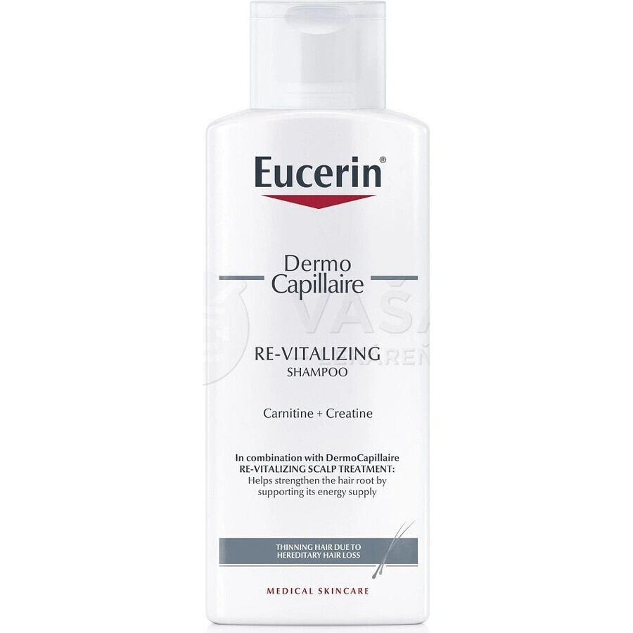 Eucerin DermoCapillaire champú anticaída 1×250 ml (revitalizante)