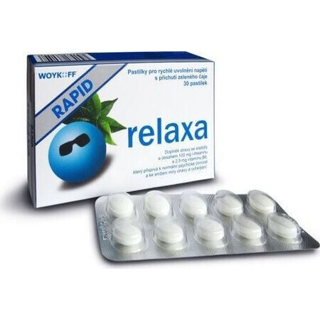 relax RAPID - Pastillas Woykoff 1x30 unid.