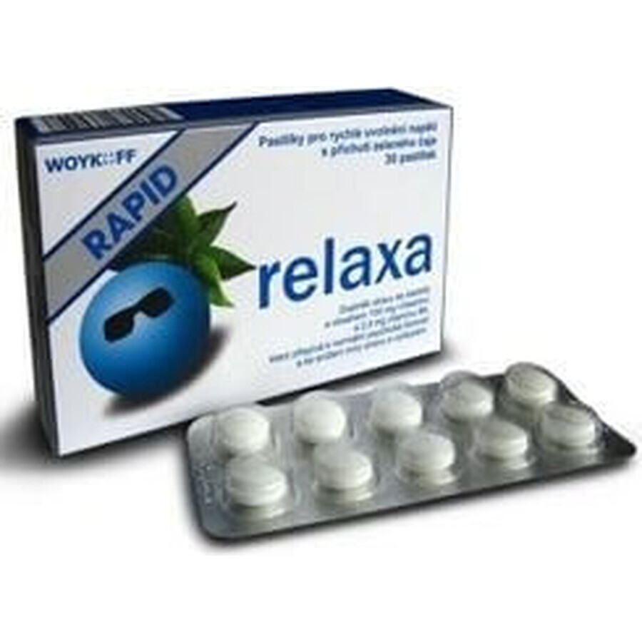 relax RAPID - Pastillas Woykoff 1x30 unid.