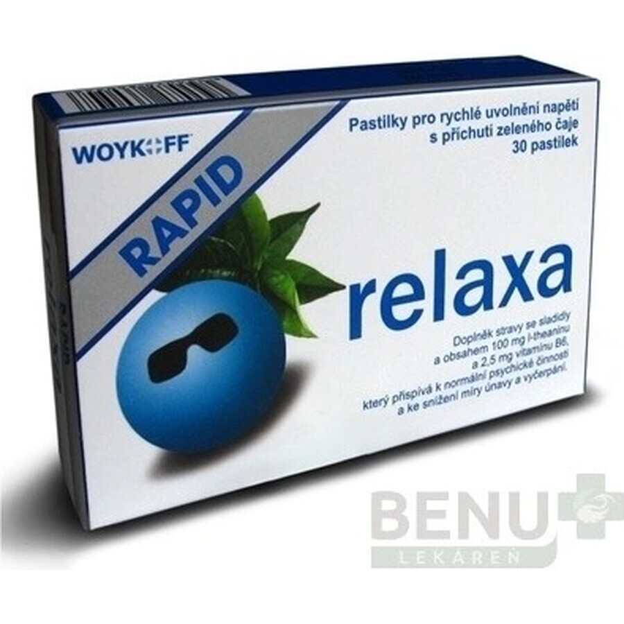 relax RAPID - Pastillas Woykoff 1x30 unid.