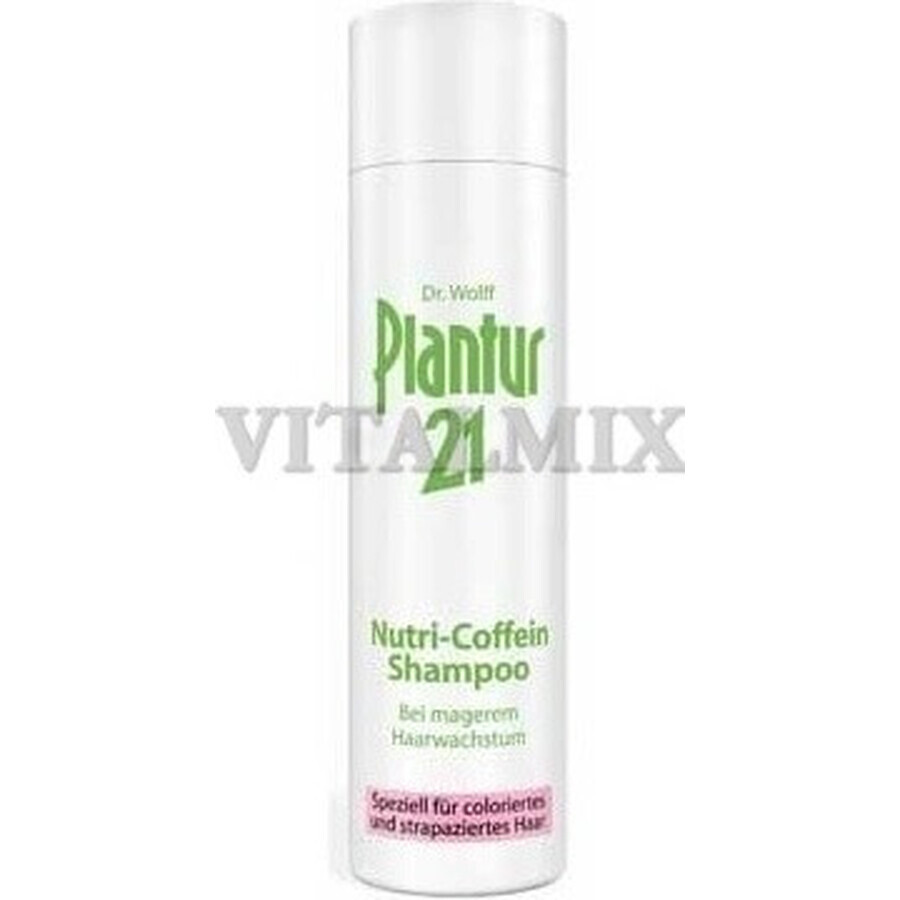 Plantur 39 Șampon cu fito-cafeină pentru păr vopsit 1×250 ml, șampon cu cafeină