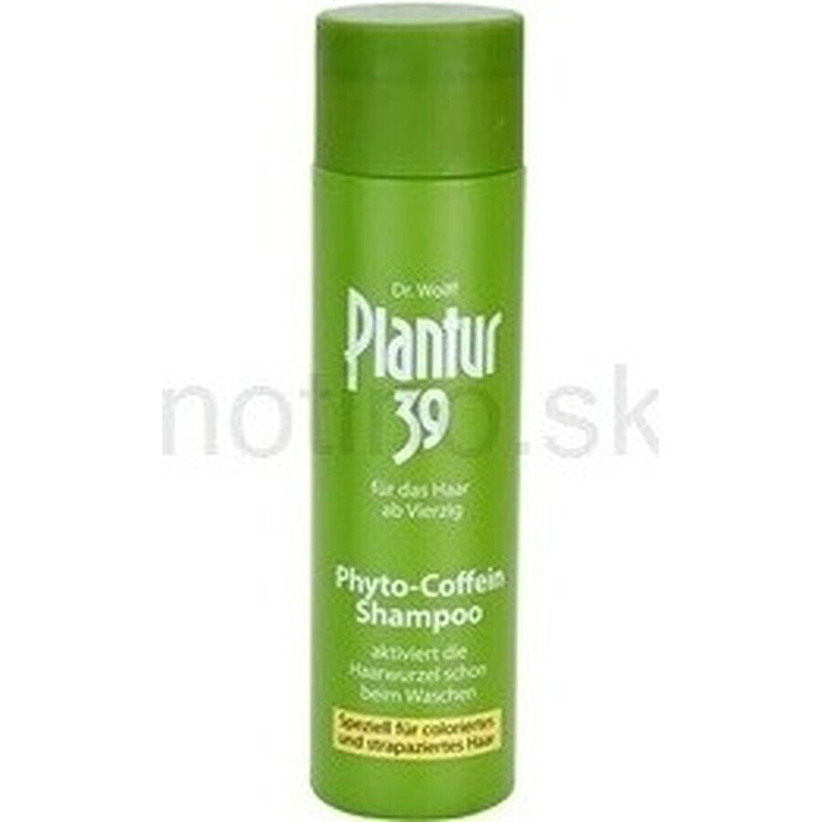 Plantur 39 Șampon cu fito-cafeină pentru păr vopsit 1×250 ml, șampon cu cafeină