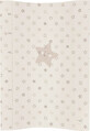 CEBA Alfombra de repuesto 2 cuadrado suave COSY (50x70) Beige estrellas 1&#215;1 ud.