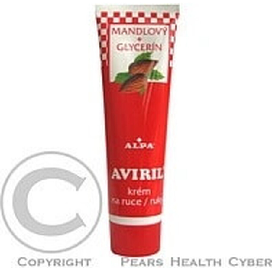 AVIRIL ALMOND HAND CREAM WITH GLYCERIN 1×100 ml, protective hand cream