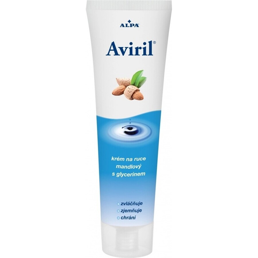 AVIRIL ALMOND HAND CREAM WITH GLYCERIN 1×100 ml, protective hand cream