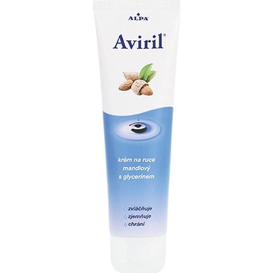 AVIRIL ALMOND HAND CREAM WITH GLYCERIN 1×100 ml, protective hand cream