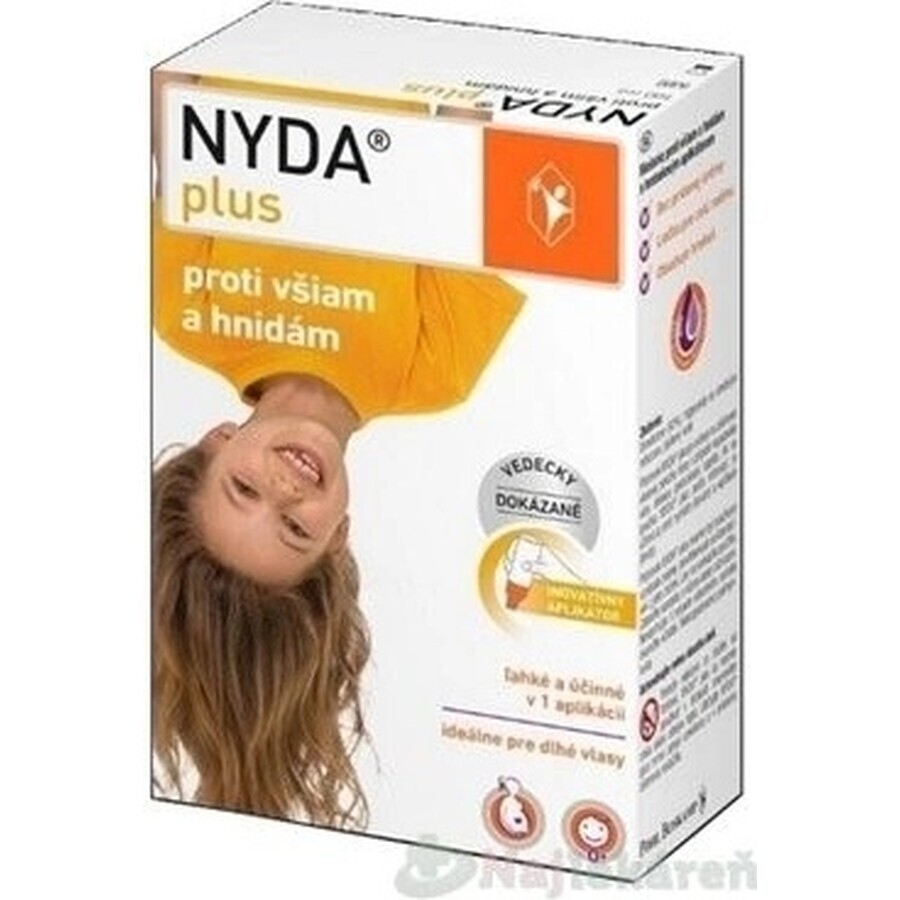 NYDA plus 1×100 ml 1×100 ml, gegen Läuse und Filzläuse