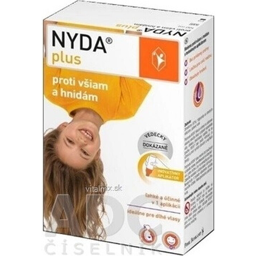 NYDA plus 1×100 ml 1×100 ml, gegen Läuse und Filzläuse