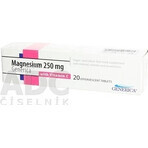 GENERICA Magneziu 250 mg + Vitamina C 1×20 tbl, magneziu + vitamina C