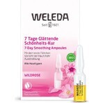 WELEDA ROSE huile pour le visage en flacons 7×0,8 ml, huile pour le visage en flacons