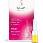 WELEDA ROSE huile pour le visage en flacons 7×0,8 ml, huile pour le visage en flacons