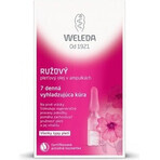 WELEDA ROSE huile pour le visage en flacons 7×0,8 ml, huile pour le visage en flacons