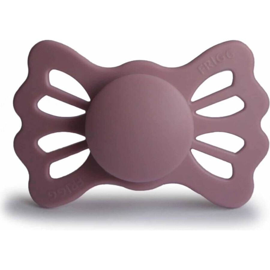 FRIGG Lucky Lucky Symmetrical Symmetrical Silicone Soother Cream, +6m 1×1 pc, silicone soother