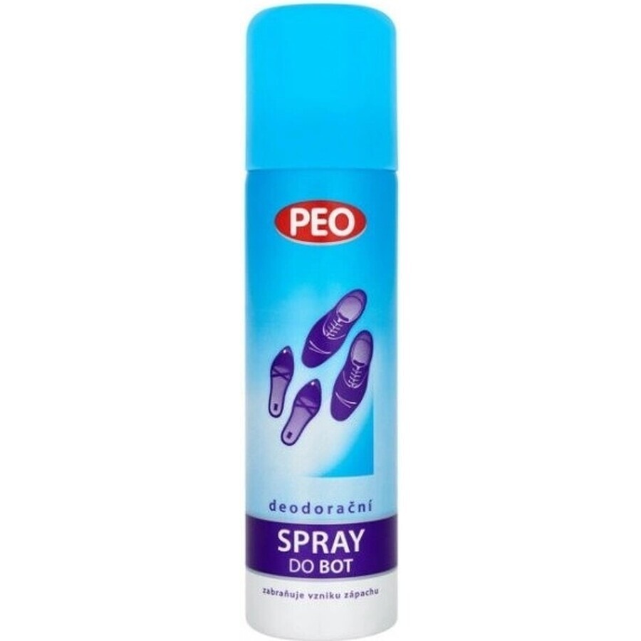 Spray pour chaussures PEO 1×150 ml, spray pour chaussures