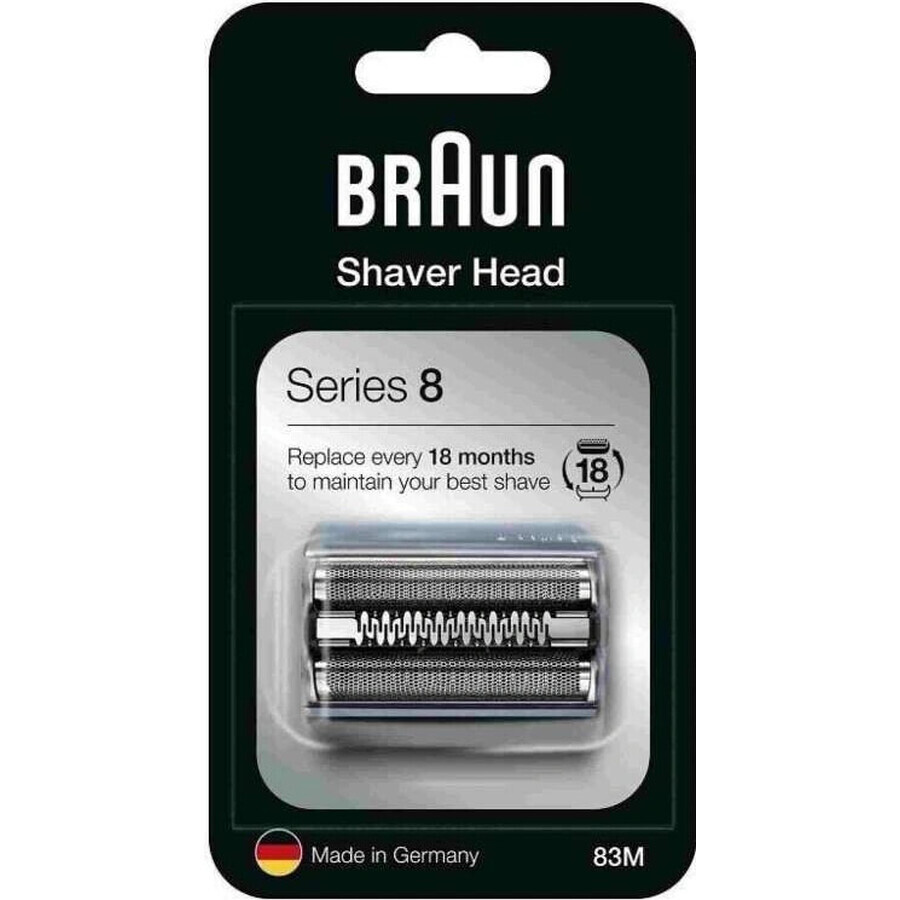 BRAUN Combipack 83M Silver - lames de rechange 1×1 pc, lames de rechange