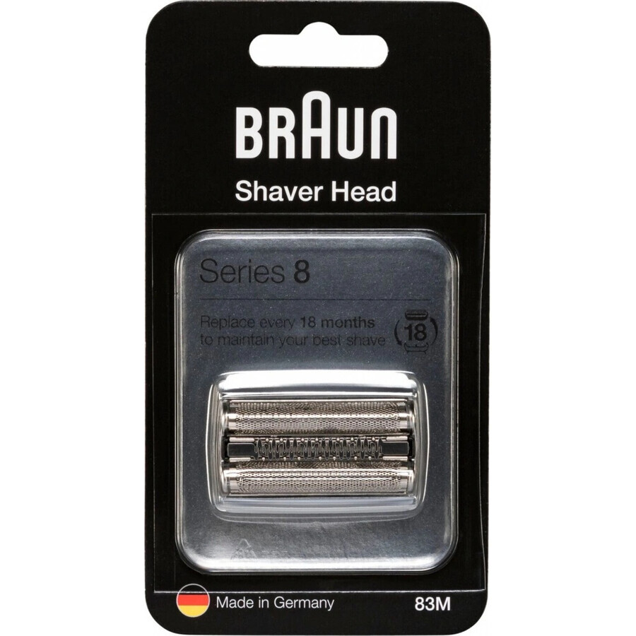 BRAUN Combipack 83M Silver - lames de rechange 1×1 pc, lames de rechange